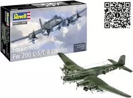 Revell Focke-Wulf Fw 200 Condor C-5/C-8 1/72 plastikinis lėktuvo modelis