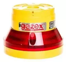 Gazex optinė-akustinė sirena 12V DC pulsuojanti raudona LED 105 / 70dB IP54 (SL-32)