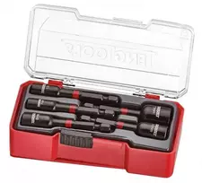 TengTools Sukimo galvučių komplektas Teng Tools TJNS05; 1/4''; 5 vnt.