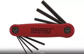 TengTools Šešiakampių raktų rinkinys Teng Tools 151470101; 1,5-6 mm; 7 vnt.