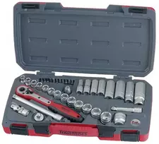 TengTools Sukimo galvučių komplektas Teng Tools T3839; 3/8''; 39 vnt.