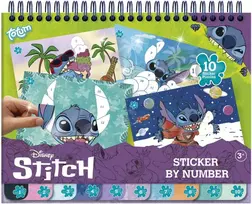 Ccg Mz Import TOTUM DISNEY STITCH kūrybinis rinkinys Sticker by number pad, 700123