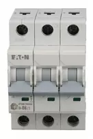 Eaton 286594 Grandinės pertraukiklis 3P B 50A 6kA AC PL6-B50/3 286594
