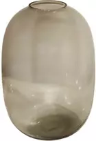 Besk Vazelė stiklinė 30cm, dūminė ruda