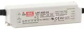 Impulsinis maitinimo šaltinis 24V 1.67A 40.8W IP67, dimeriuojamas