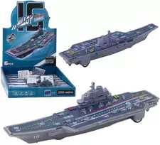 Lean Toys Karinis lėktuvnešis su šviesomis ir garsais 24 cm