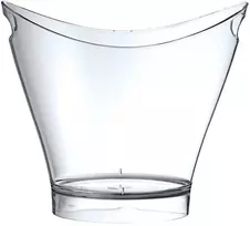 Bar Up Ovalus permatomas šampano vyno dubuo 6 l