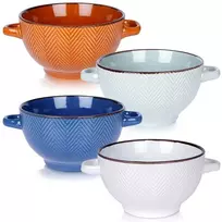 Siaki Collection Dubenėlių rinkinys keraminė 620 ml 4 vnt.