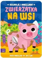 Aksjomat Knyga su lipdukais „Gyvūnai kaime“