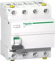 „Schneider Electric IID“ 4P 25A 300MA tipo kintamosios srovės išjungimo skirstytuvas