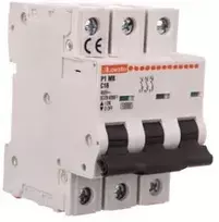 Lovato Electric LOVATO P1MB3PC16 Grandinės pertraukiklis 3P C 16A 10kA P1MB3PC16
