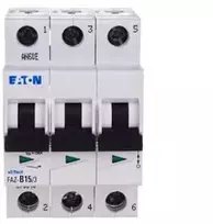 Eaton 278846 Grandinės pertraukiklis 3P B 15A 15kA AC FAZ B15/3 278846