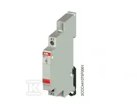 ABB E219-C RAUDONAS LED LEMPAS 115...230VAC