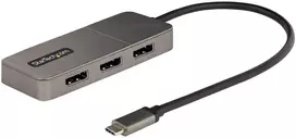 Startech Accessories USB-C to Triple DP MST Hub 4K60Hz, DP1.4