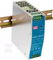 Meanwell Mean Well MAITINIMO TAIKYMAS DIN bėgeliui 120W 12V 10A