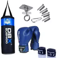 DBX Bushido Bokso rinkinys vaikams, mėlynas
