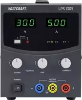 Stamos Germany VOLTCRAFT LPS1305 reguliuojamas laboratorinis maitinimo šaltinis, 0–30 V/DC, 0–5 A, 150 W, išėjimų skaičius 1 x 1380494