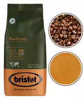 Coffeelab Bristot Rainforest juodos kavos pupelės 1kg
