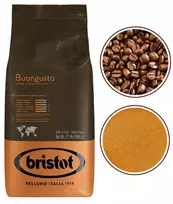 Blue Orca Coffee Bristot Buongusto juodos kavos pupelės espreso aparatams, 1kg