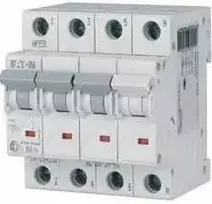 Eaton 194904 Grandinės pertraukiklis 3P+N B 32A 6kA AC xPole Home HN-B32/3N 194904