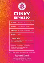 Hayb Kavos pupelės RWANDA MUHABURA FUNKY ANAEROBIC ESPRESSO 400g