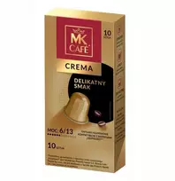 MK Cafe Nespresso Cafe Crema kapsulės, 10 vnt.