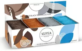 VEERTEA PREMIUM juodosios arbatos rinkinys 100 vokelių