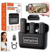 Zenwire Belaidis USB-C „Bluetooth“ kondensatorinis mikrofonas telefonui