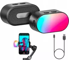 RGB magnetinė LED lempa, skirta „Smart S2 X Pro X XE XR V8“ stabilizatoriui / AOCHUAN P03