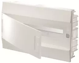 ABB Mistral41F 1x18 18M IP41 125A įleidžiamas modulinis paskirstymo skydas, II klasė, tvirtos durys, N+PE, sriegiamo tipo, 41A18X11A 1SLM004102A1104
