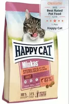 Happy Cat Minkas Sterilised lašiša, sausas maistas, suagusiems kotów po sterylizacji, lašiša, 10kg
