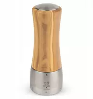 Peugeot MADRAS druskos malūnas 16 cm, alyvmedžio, u-sele