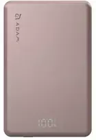 Belaidė magnetinė išorinė baterija Adam Elements Vionta L10 – 10000 mAh, rožinė