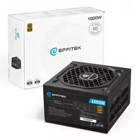 Maitinimo šaltinis EFFITEK Maitinimo šaltinis 1000W Gold ATX 3.1, PCI 5.1 Kabelis modularny