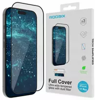 Roobix pilnai dengiantis stiklas, skirtas „iPhone 17 Air“