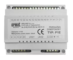 Schneider Electric P1E URMET Dviejų įėjimų relė