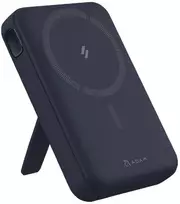 Adam Elements „Vionta C2 Pro“ – magnetinė belaidė įkrovioji baterija, skirta „iPhone“ / „Apple Watch“, 10000 mAh, tamsiai mėlyna