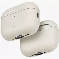 Uniq „Lyden Vex“ dėklas, skirtas „AirPods Pro 3“, kreminės spalvos