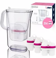 BWT vandens filtravimo ąsotis AQUAlizer 2,6 l + 3 magnio filtrai