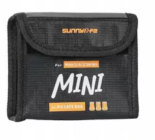„SunnyLife“ dėklas, atsparus ugniai, 3 baterijos, „DJI Mini 5 4 3 Pro Mini 3“ / N5p-dc085-3