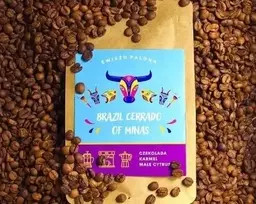 Kavos pupelės Świeżo Palona Kavos pupelės Brazil Cerrado Espresso 250g