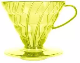 Hario Plastikinis lašintuvas V60-02 Saulėgrąžų geltona