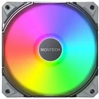 Ventiliatorius Montech E28 ARGB PWM juodas 120 mm ventiliatorius
