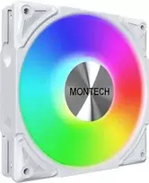 Ventiliatorius Montech Metal Pro 12 ARGB PWM baltas 120 mm ventiliatorius