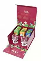 English Tea Shop Arbatos rinkinys „Connoisseur“ su stiklinėmis