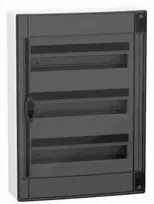 Schneider LVSXR318 PrismaSeT XS 3x18 PSXS-3-18-NT-P skirstomasis skydas, montuojamas paviršiuje, skaidrios durys, IP40 IK09 LVSXR318