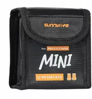Sunnylife Futerał Dėklas Dėklas Ognioodporny 2x Akumuliatorius Dji Mini 5 4 3 Pro Mini 3 / N5p-dc084-2