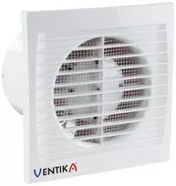 Ventika Ašinis ventiliatorius fi 150 230V 24W 292m3 38dB su laikrodžiu ir drėgmėmatiku SUBTIL D150SH