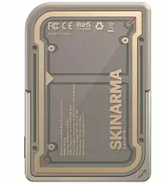 Nešiojamoji baterija SKINARMA Nexus Mecha magnetinis stovas 5000mAh 20W PD USB-C MagSafe auksinė