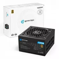 Maitinimo šaltinis EFFITEK Maitinimo šaltinis 1200W Gold ATX 3.1, PCI 5.1 Modułowy kabelis